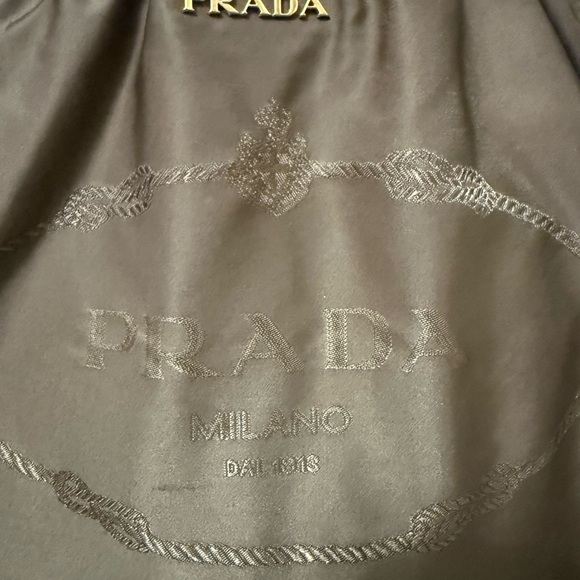 PRADA Brown Drawstring Handbag - Picture 3 of 10